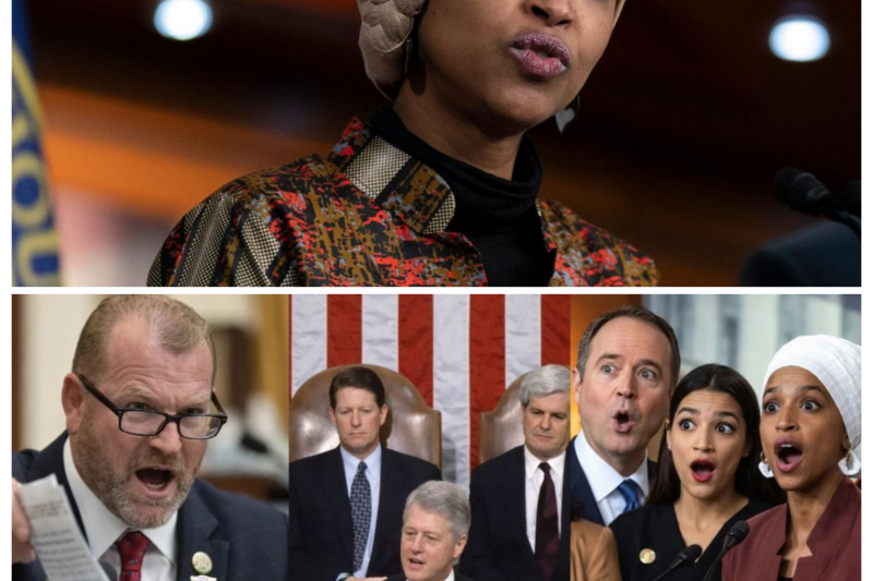 Fed-Up GOP Lawmaker Plays a V1deo That Makes Omar, Sch1ff, AOC & Every Dem RUN FOR THE EXIT DOOR
