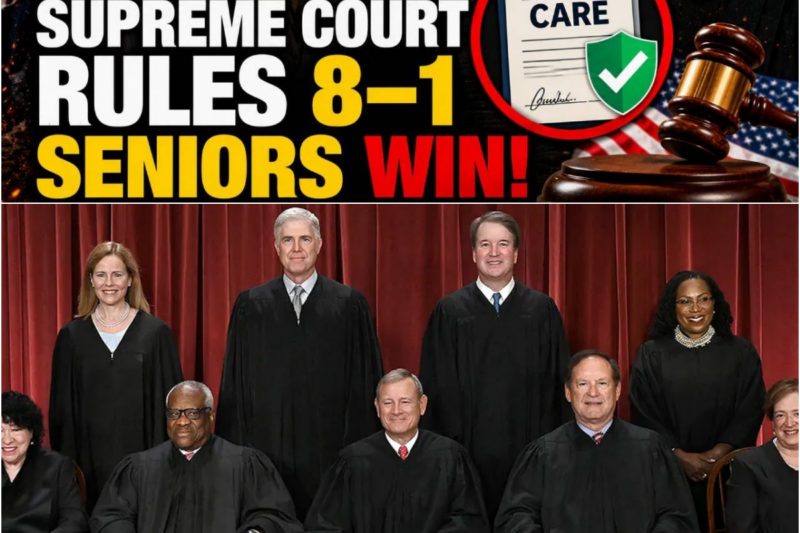 BREAKING Update : Supreme Court Rules (8-1) on Major Elder Care Case: What It Means for Seniors