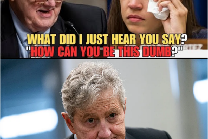 THIS ONE QUESTION LEFT DEMOCRATS SCRAMBLING — Sen. John Kennedy SHUTS DOWN AOC’S ATTACK in Explosive Hearing!