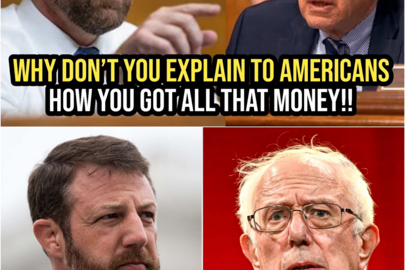 FED-UP Sen. Markwayne Mullin GOES OFF on Bernie Sanders — Accuses Him of Hypocrisy Right to His Face!