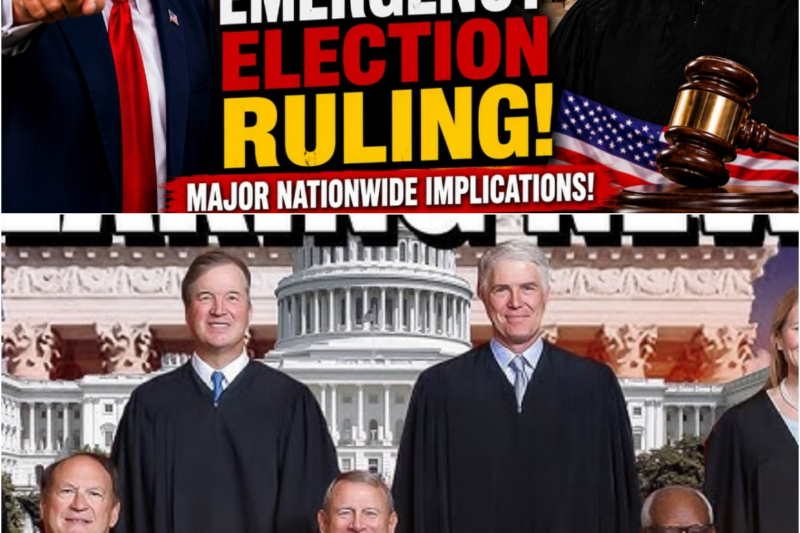 BREAKING: Supreme Court 9–0 Delivers Emergency Election Ruling With Nationwide Impact  (Supreme Court Rules 9–0) Delivers Emergency Election Ruling With Major Nationwide Implications!