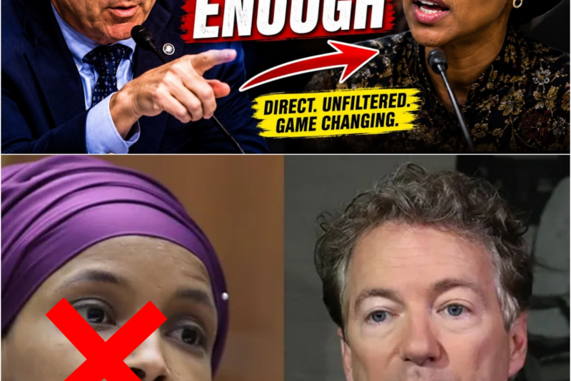 RAND PAUL FINALLY HAD ENOUGH — Then He Addressed Ilhan Omar Directly and the Political World ERUPTED!