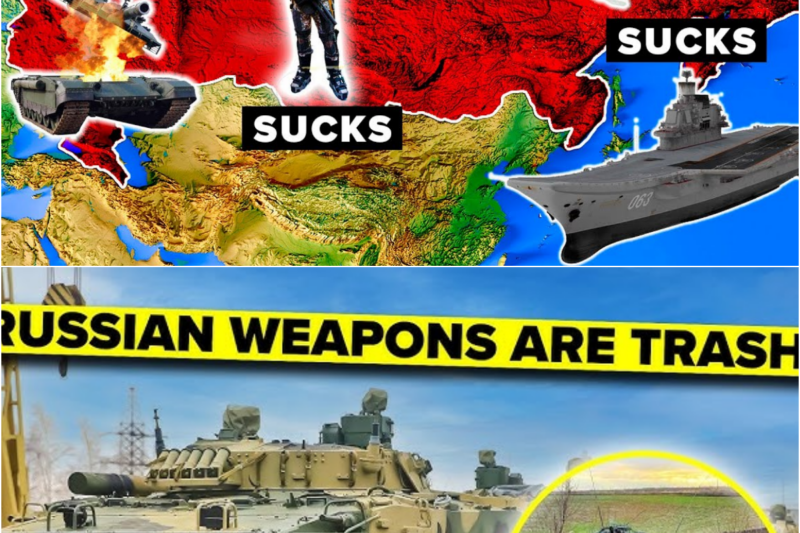 RUSSIA’S BILLION-DOLLAR WEAPONS DISASTER EXPOSED: Why Tanks, Warships, Fighter Jets, and Armor Keep Failing When It Matters Most