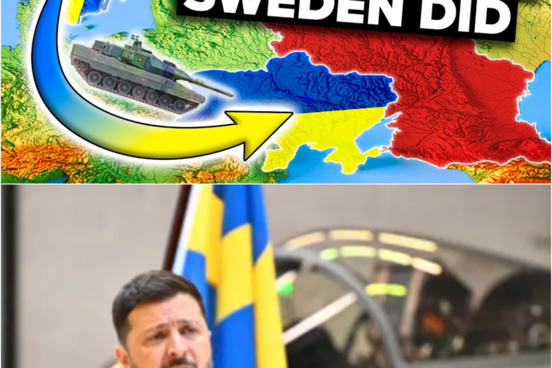 SWEDEN FINALLY SNAPS: “GET OUT OF UKRAINE!” — Massive $1.23 BILLION Military Package Sends Shockwaves Through Moscow