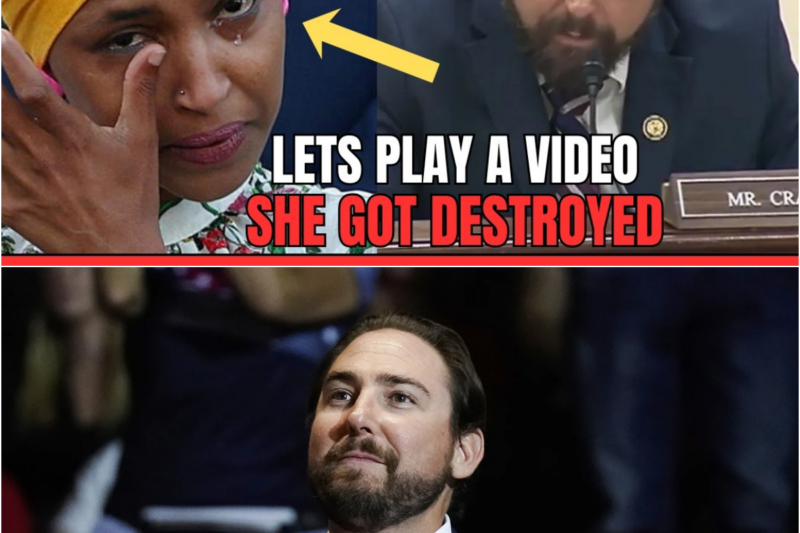 MAGA Rep. Eli Crane STUNS Ilhan Omar With Unexpected Video — Tense Hearing ERUPTS as Room Falls SILENT!