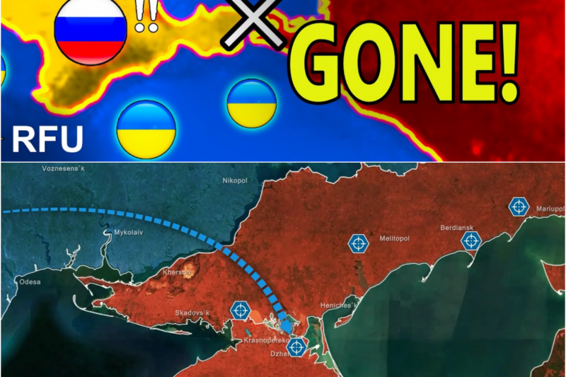UKRAINE IS FINALLY CHOKING OFF CRIMEA! Russia’s Critical Land Bridge UNDER SIEGE as Supply Routes COLLAPSE!