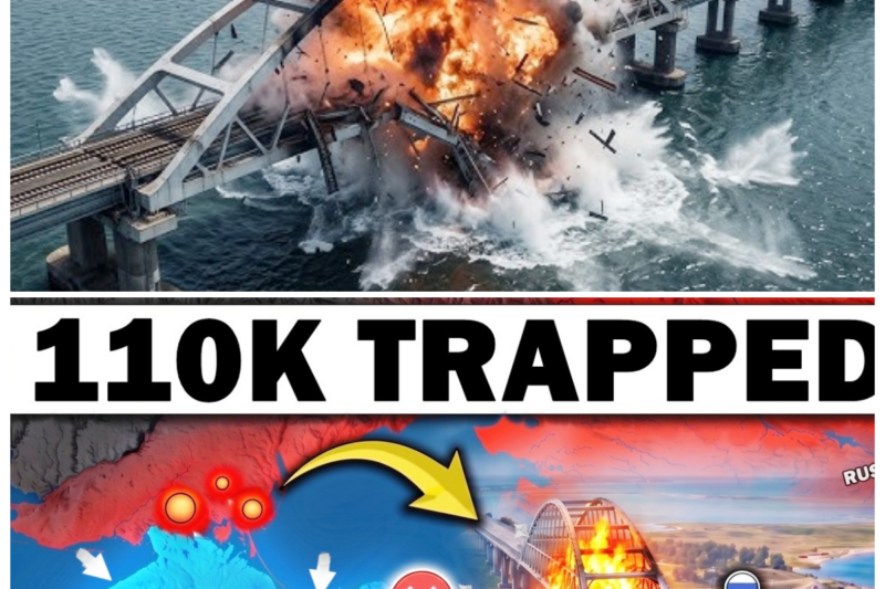 EXPLOSIVE: Ukraine Destroys 6 Bridges—Russians Trapped in a 7km Choke Point Face Doom! -ZZ  In a stunning military blitz, Ukraine has obliterated six key bridges, leaving a staggering 110,000 Russian troops stranded in a deadly 7km choke point! As panic sets in and resources dwindle, the world is left to wonder: can the Russian forces escape this perilous trap, or is this the beginning of their end? With every second ticking away, the stakes are higher than ever, and the tension is palpable. Will this audacious strategy shift the balance of power in the ongoing conflict, or will it provoke a catastrophic response? The unfolding drama is sure to keep everyone on the edge of their seats!