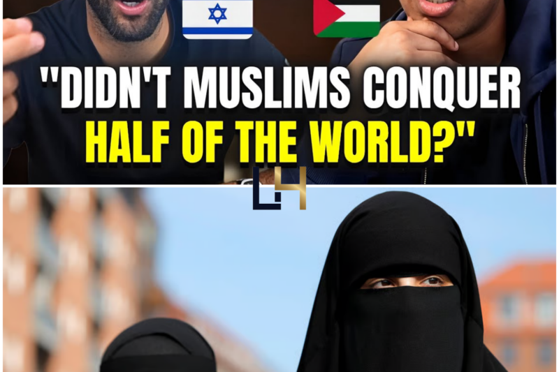 Muslim Calls Israel “Colonizers” Then FROZE When I Asked This.