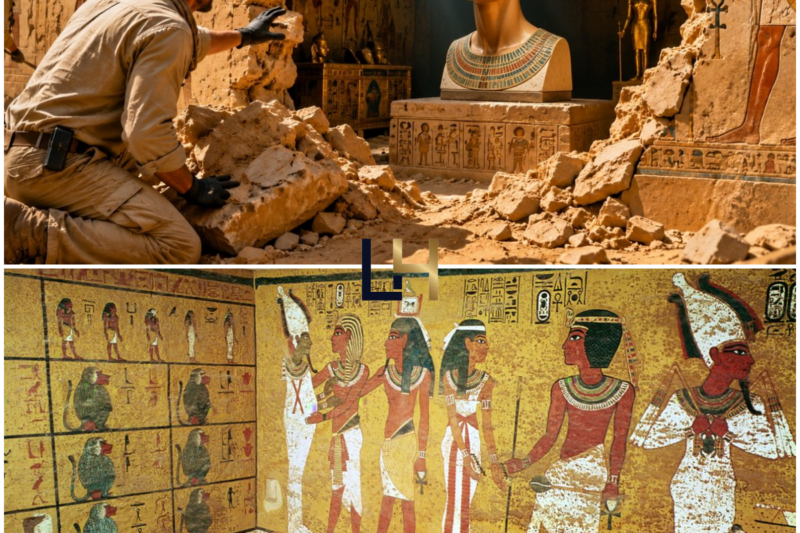Radar Scans Revealed Something Hidden Behind Tutankhamun’s Wall — Egypt Won’t Open It
