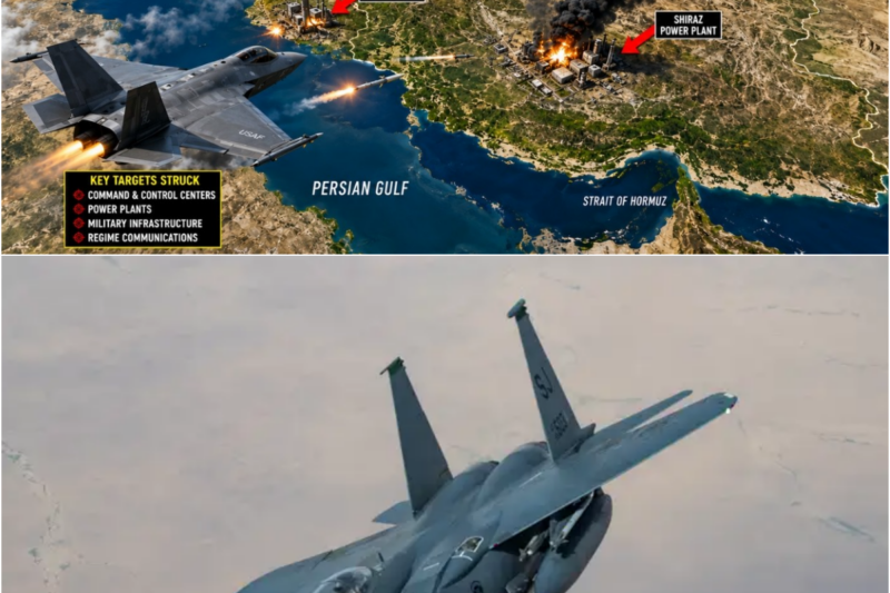 U.S. FIGHTER JETS PLUNGE Iran Into TOTAL BLACKOUT — Mullahs STUNNED as Decades of Air Defenses VANISH Overnight!