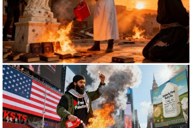 Islam Act1v1st Burned BIBLES at NEW YORK But Then JESUS CHANGED EVERYTHING