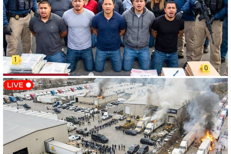 1 MIN AGO: FBI & DEA TAKE DOWN Cartel Truck1ng Emp1re — 273 Arrests, 52 T0n Meth & 250 Trucks SEIZED