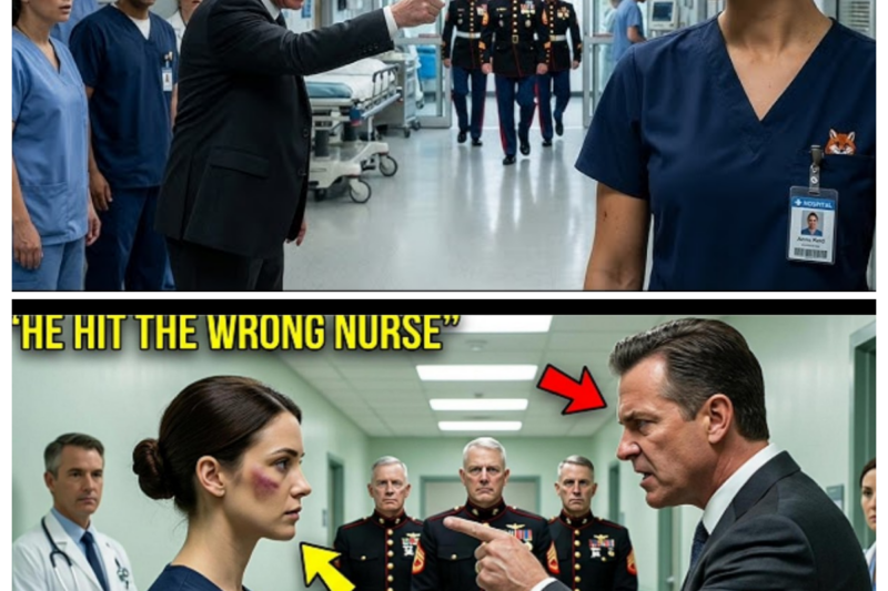 The CEO Slapped the Qu1et Nurse — By Sunr1se, 3 Mar1ne Generals Were Wa1t1ng f0r H1m