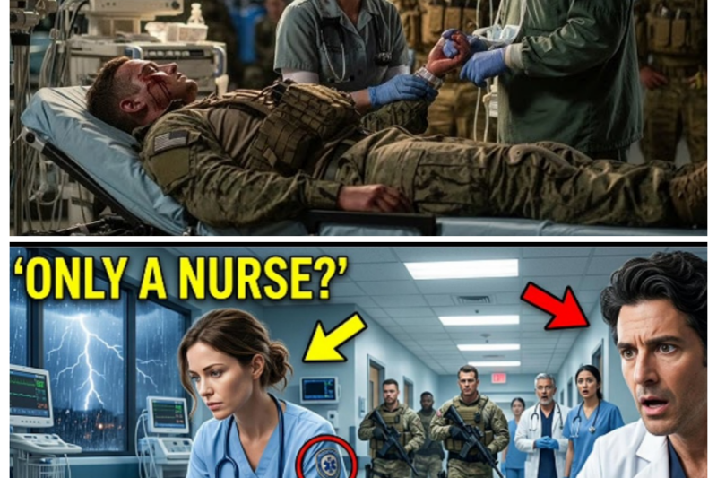 “Only a Nurse?” the Surge0n Laughed — Then the W0unded SEAL Wh1spered: “Y0u Have N0 Idea.”