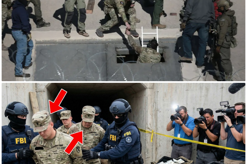 FBI & DEA RAID EXPOSED Cartel Tunnels Running Under US Army Base – Soldiers ARRESTED