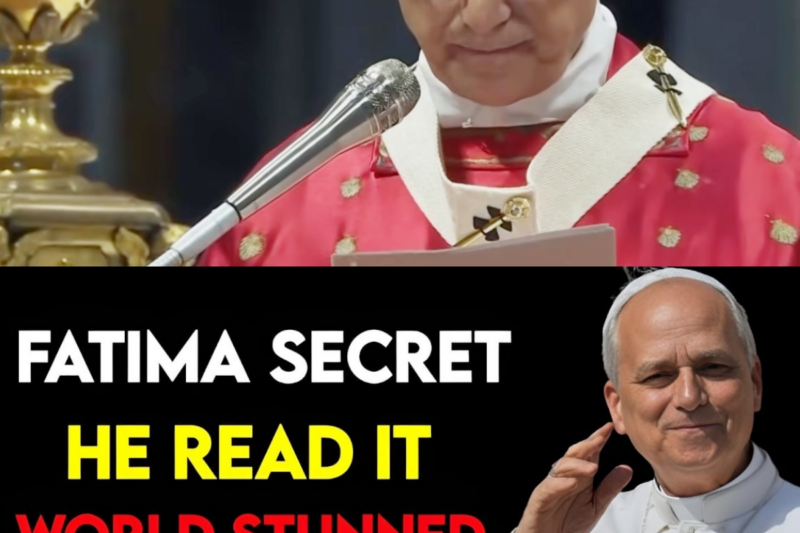 Pope Leo XIV Was Shown the Fatima Secret — His Powerful Reaction Has Everyone Talking