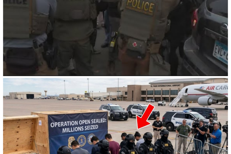 FBI & DEA Open Sealed Cargo Crate at El Paso A1rport — What Was Ins1de Ends a 22 Month Invest1gat1on