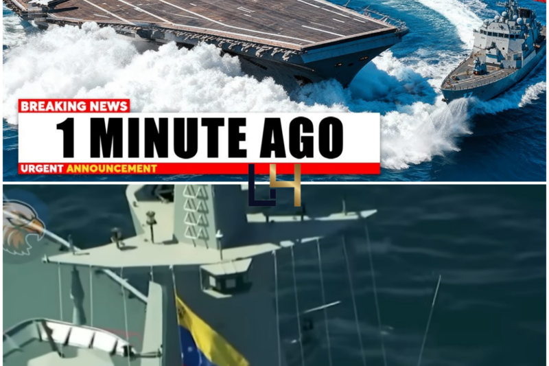 3 Venezuelan Warships Try to Stop a U.S. Carrier — Then This Happened…