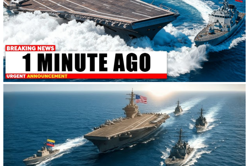 3 Venezuelan Warsh1ps Try to Stop a U.S. Carr1er — Then Th1s Happened…