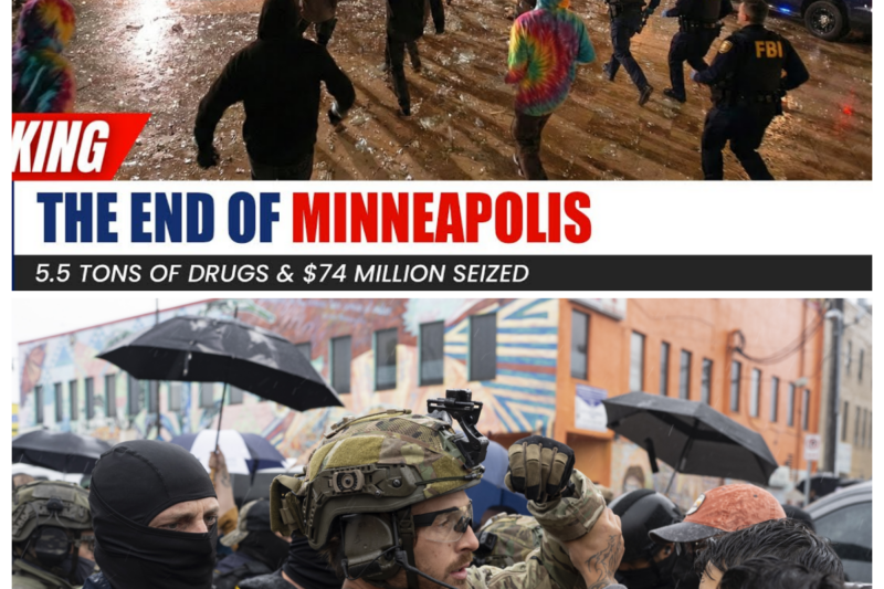 1 MIN AGO: FBI & ICE STORM M1nneapol1s — 5.5 Tons, $74 M1ll1on SEIZED & Judge EXPOSED