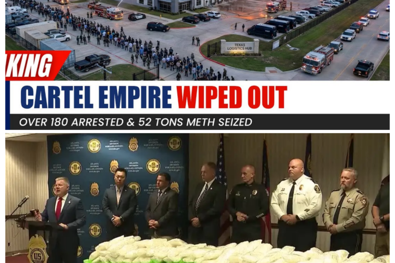 1 MIN AGO: DEA & FBI STORM Texas Log1st1cs HUB — 52 TONS of Meth & 20 Pol1t1c1ans EXPOSED