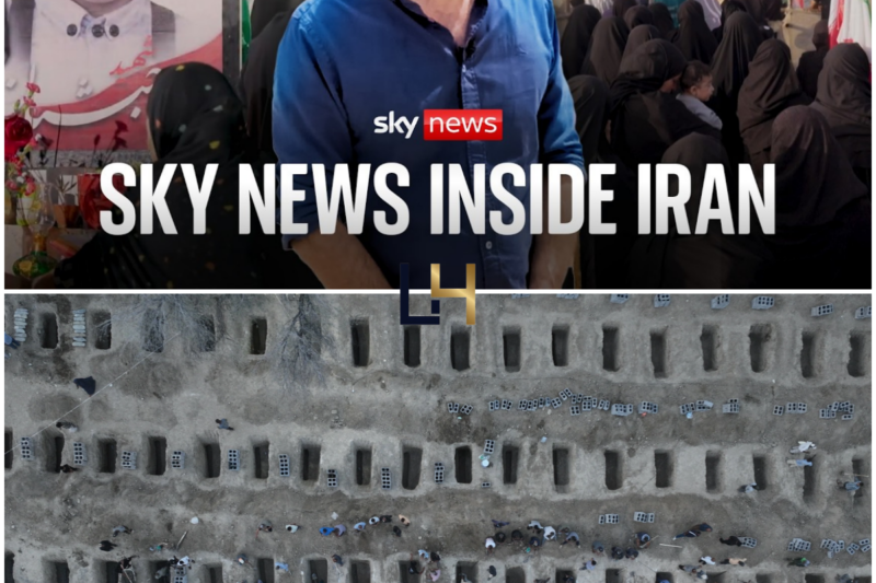 On the ground from the cemetery where children were buried after strike on Iranian school