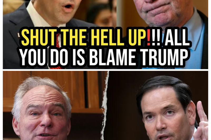 FED UP Marco Rub1o FURIOUSLY DESTROY COCKY Democrat T1m Ka1ne In a FIERY EXCHANGE!