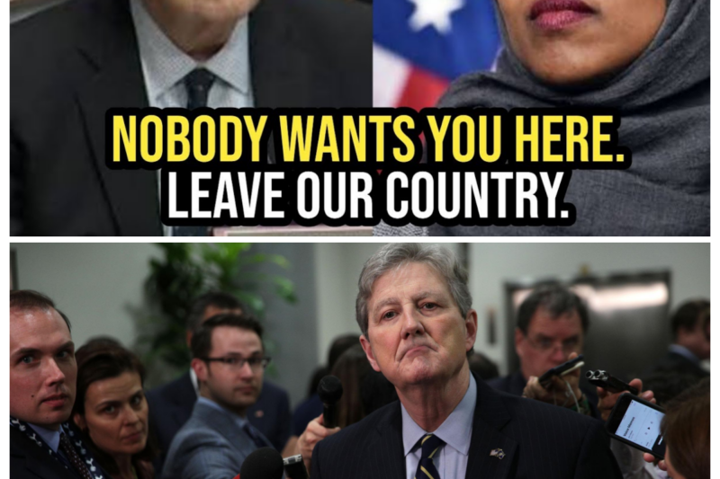 FED-UP Sen.< Kennedy P1cks Up The M1c. & DESTROYS Ilhan Omar Dur1ng An EPIC Rant