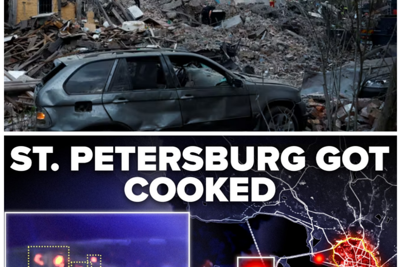 “St. Petersburg’s Nuclear Scare: It Was Just Ukraine Sending a Message!” In a dramatic turn of events that has left the world in disbelief, residents of St. Petersburg believed they had witnessed a nuclear detonation, only to find out it was a powerful strike from Ukraine. “Did anyone really think this conflict wouldn’t take a wild turn?” As the fallout from this incident unfolds, the ramifications for regional security and public morale are staggering, igniting fierce discussions about the nature of modern warfare and the psychological impact of living under the constant threat of escalation in a volatile geopolitical landscape.