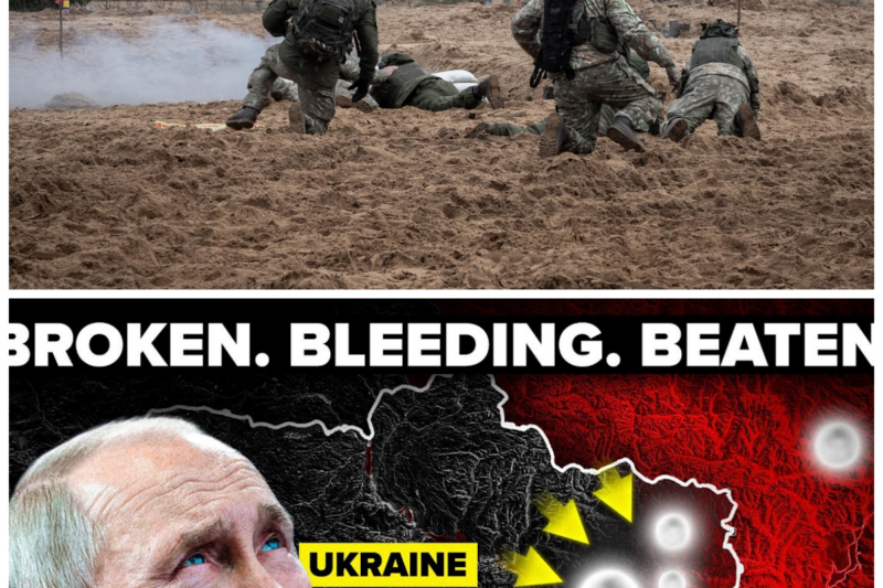 “Historic Defeat: ‘Did They Just Rewrite the Rules of Warfare?’ Ukraine’s Tactical Brilliance Causes Catastrophic Russian Losses!” As Ukraine’s forces tear through the ranks of Putin’s army, the provocative question emerges: “Did they just rewrite the rules of warfare?” With historic losses now a grim reality for Russia, the emotional fallout is profound, as military leaders scramble to reassess their strategies in light of this staggering defeat. This shocking revelation has sent ripples of panic throughout the Kremlin, forcing them to confront the uncomfortable truth that their once-mighty military may be on the brink of collapse. What other astonishing developments await as this fierce conflict escalates?