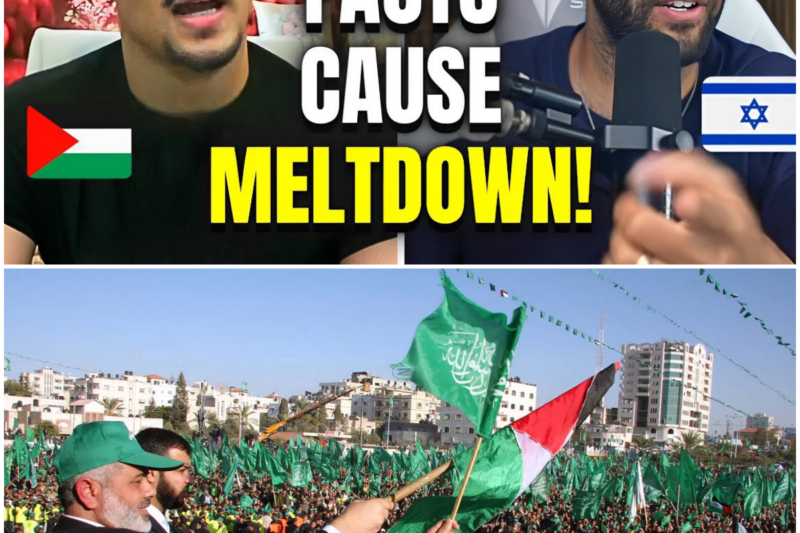 Pro Palestinian Muslim LOSES IT When I Present Him The Facts About Hamas & Islam!