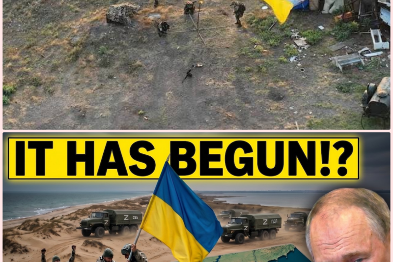 Ukrainians STORM into Kinburn. Russian Paratroopers FLEE as Ukraine Flag Raises