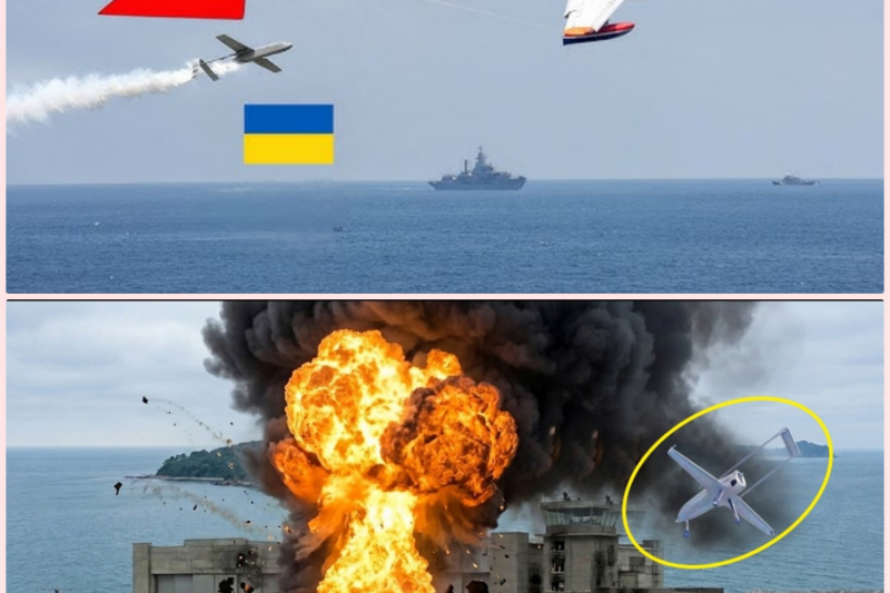 Ukrainian Drones STRIKE Russia’s Air Base In Crimea — Then THIS Happened.